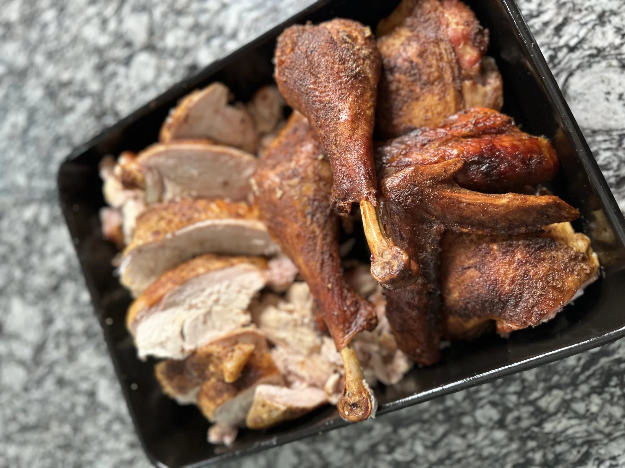 980 Roasted Spatchcock Gumbo Turkey - Char-Griller