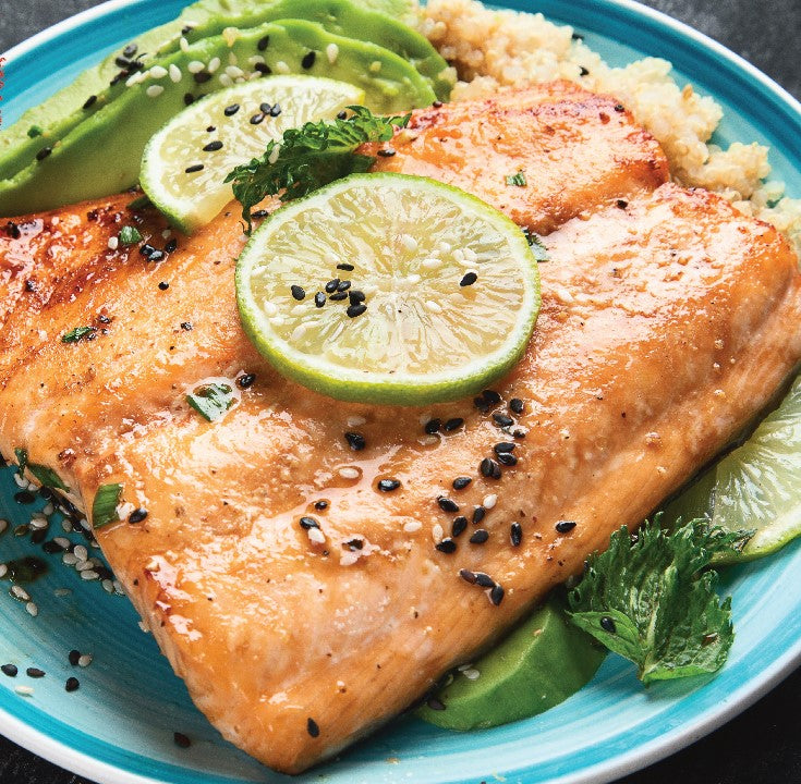 Honey Lime Glazed Salmon - Char-Griller
