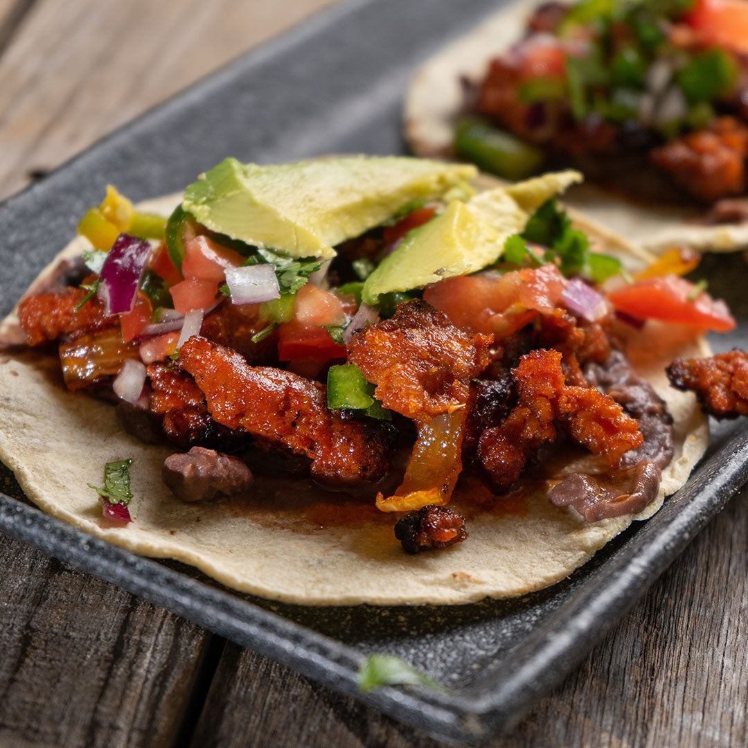 Chorizo Smash Burger Tacos - Char-Griller