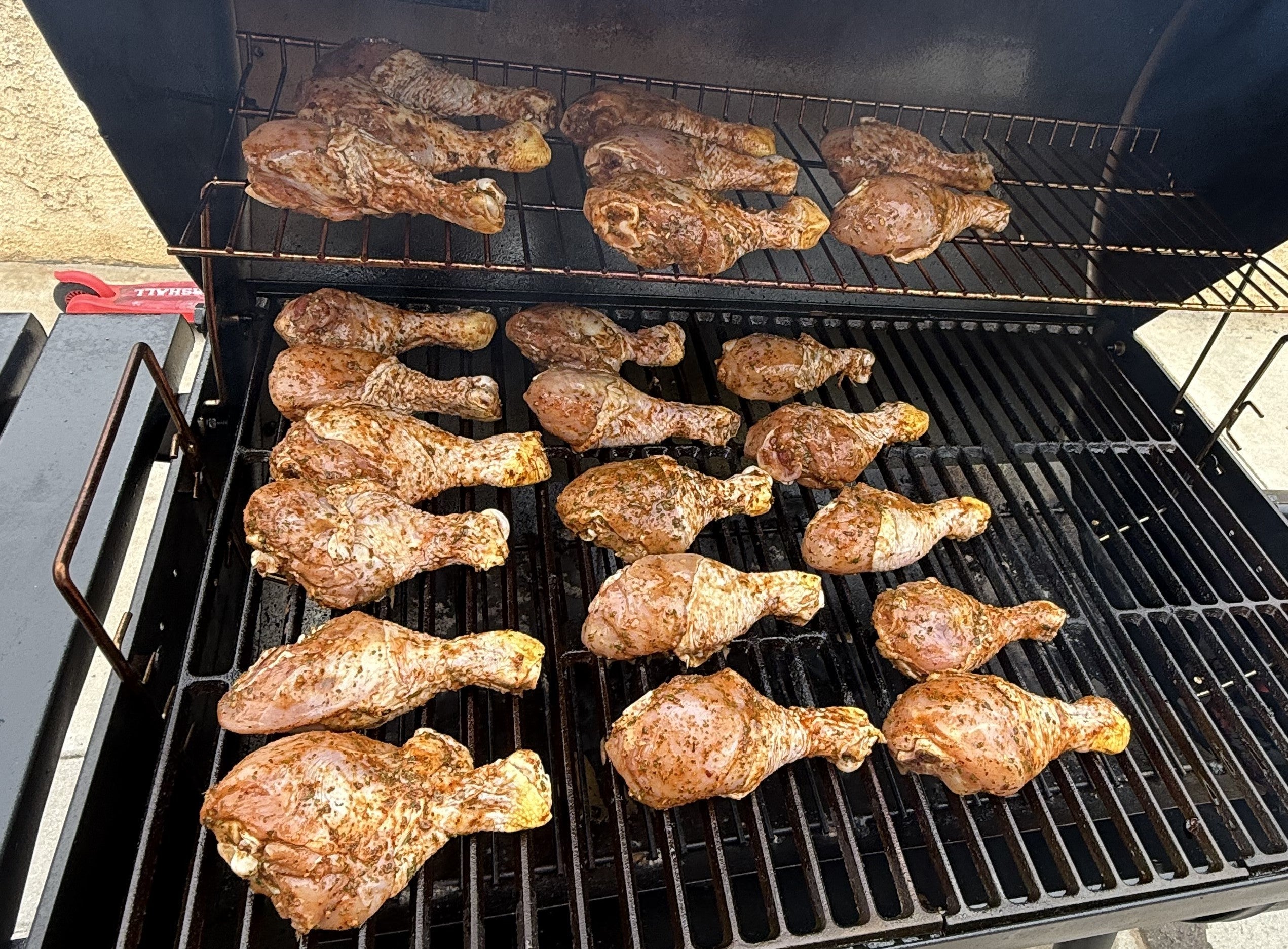 Chimichurri Smoked Chicken Legs - Char-Griller