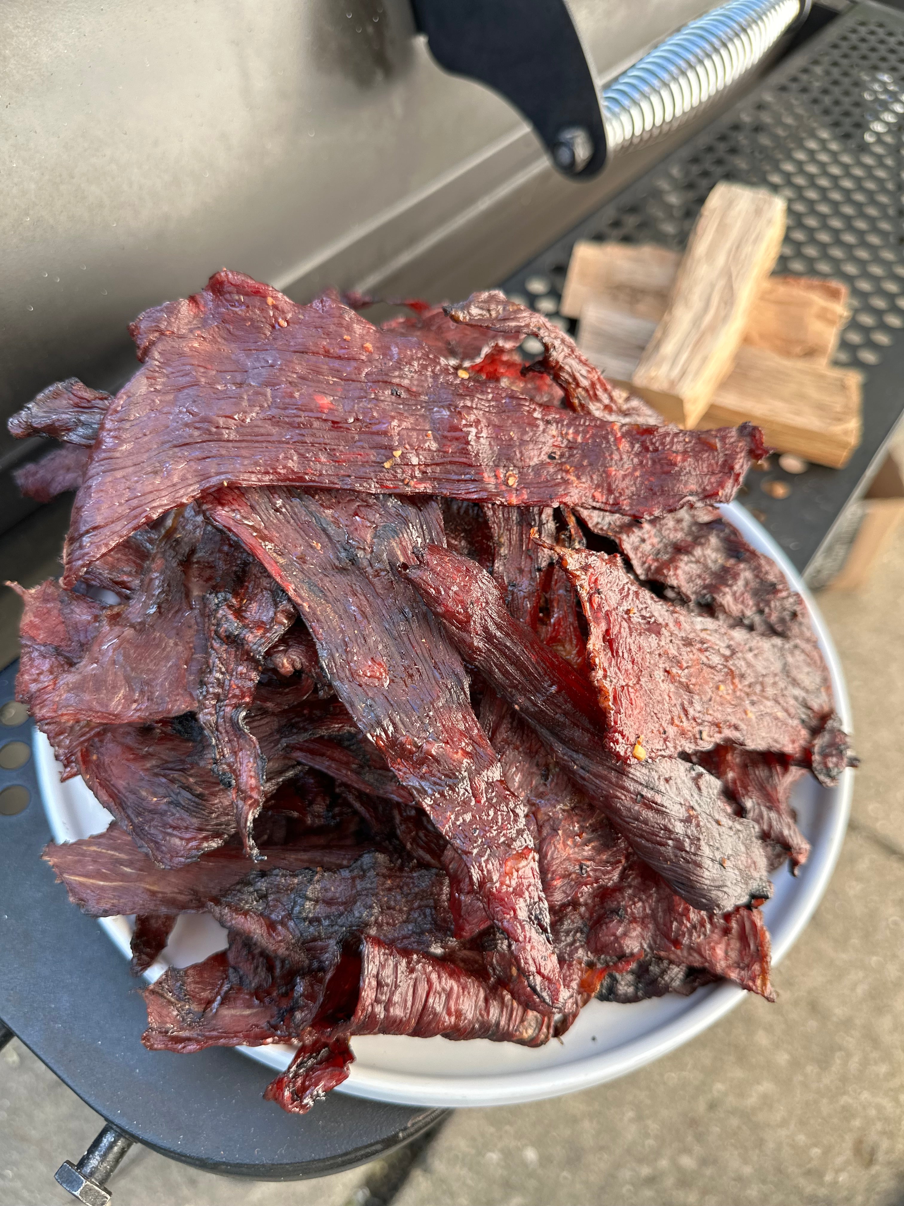 Oven-Baked Smoked Turkey Jerky
