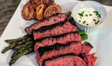 Smoked Coffee Rub Bavette Steak - Char-Griller