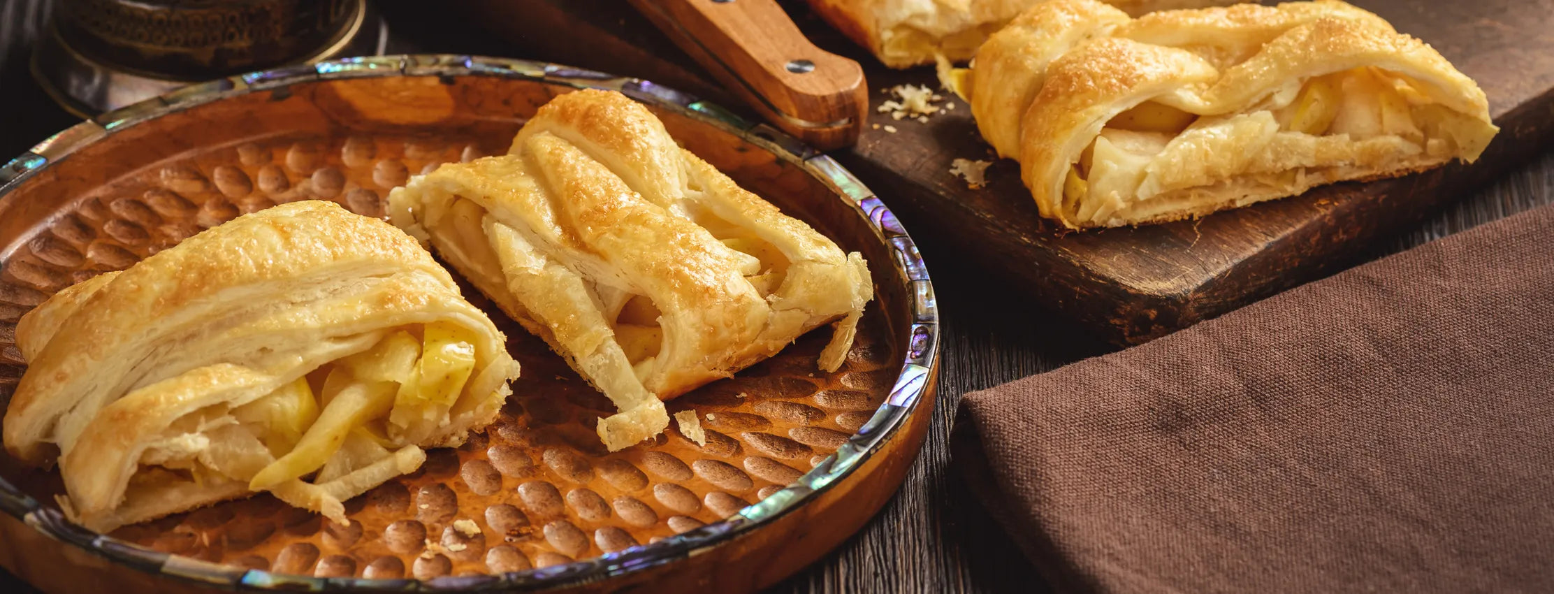 Grilled Apple Strudel - Char-Griller