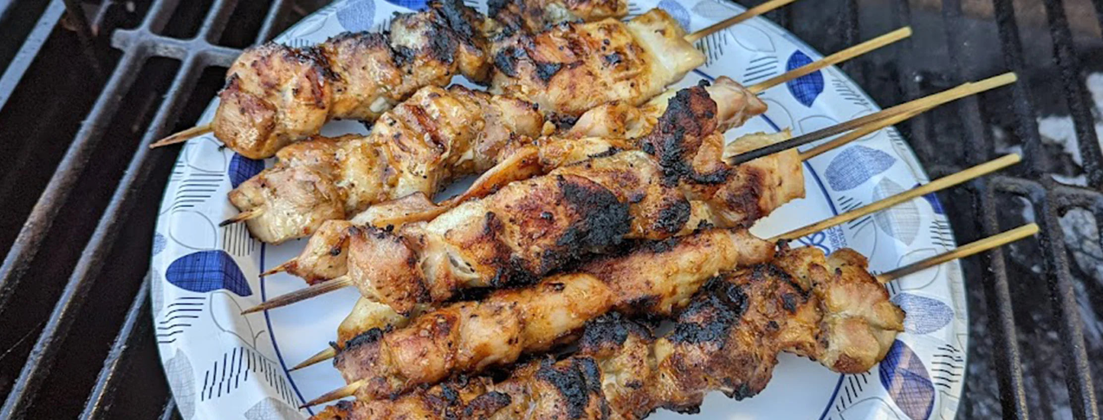 Brown Sugar Bourbon Chicken Skewers - Char-Griller