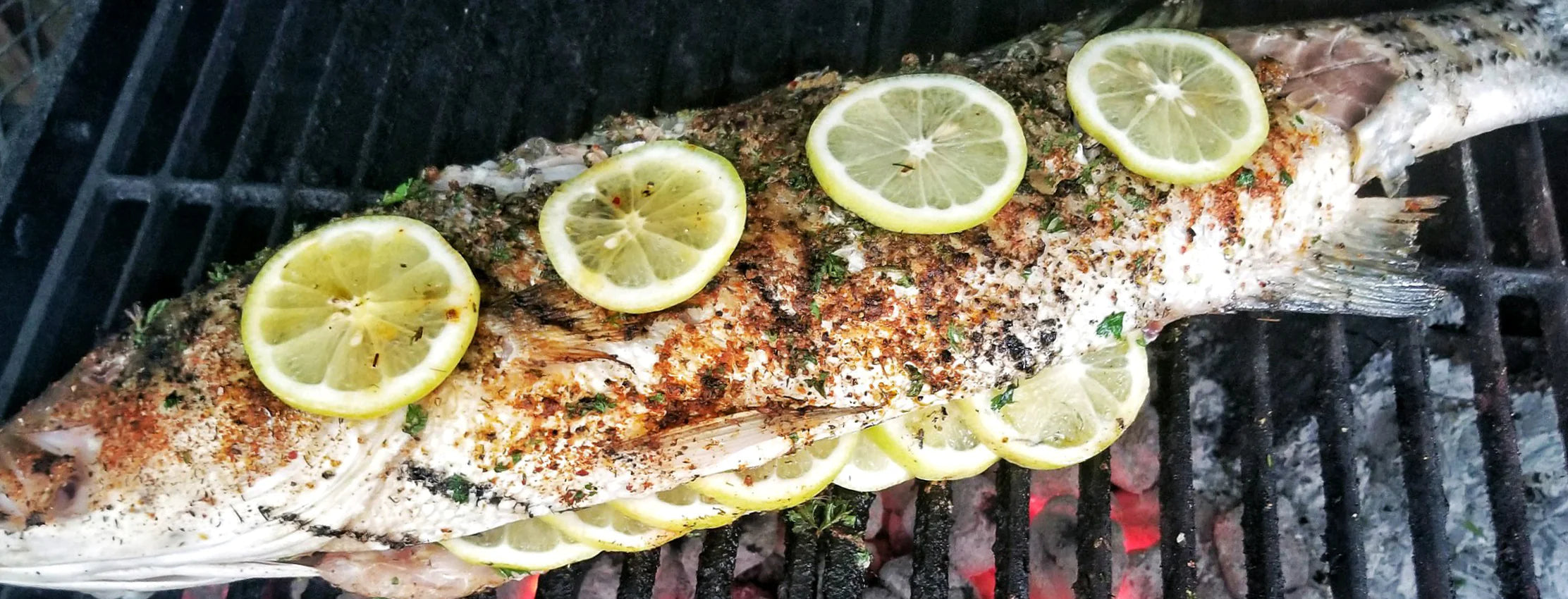 Grilled Chilean Sea Bass - Char-Griller