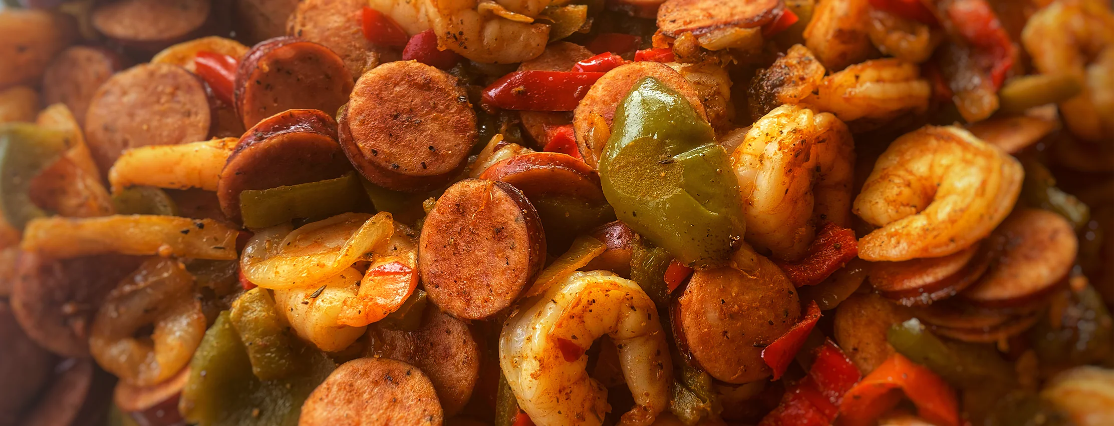 Sausage and Shrimp Skillet - Char-Griller