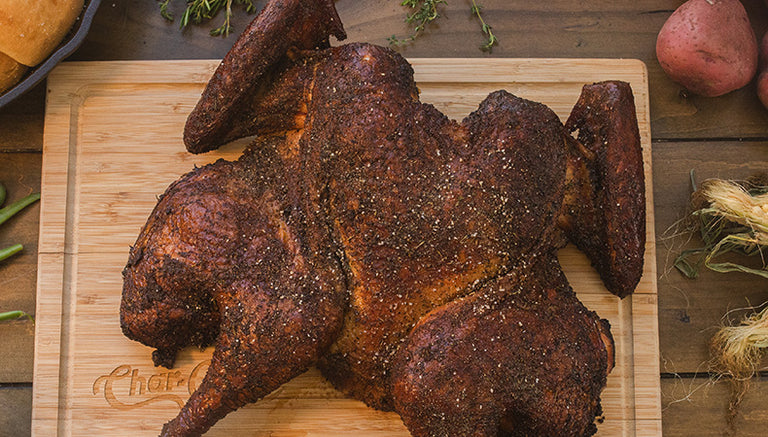 Splatch A Turkey Chipotle Jalapeño Spatchcock Turkey - Char-Griller
