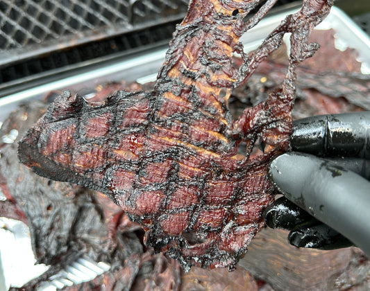 Sweet BBQ Smoked Beef Jerky