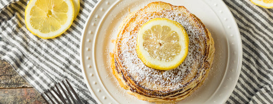 Lemon Ricotta Griddle Pancakes