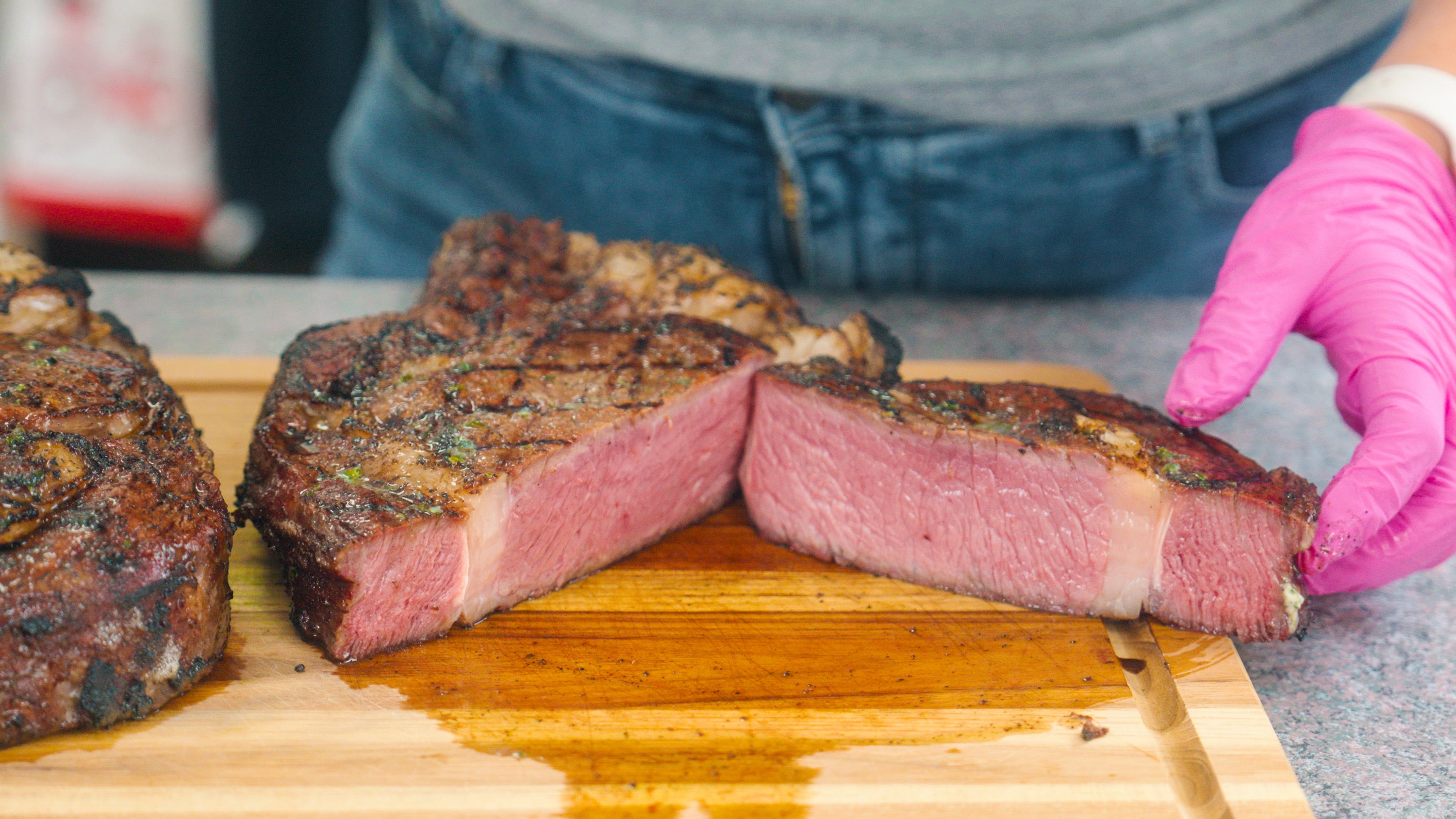 Reverse Seared Ribeye - Char-Griller