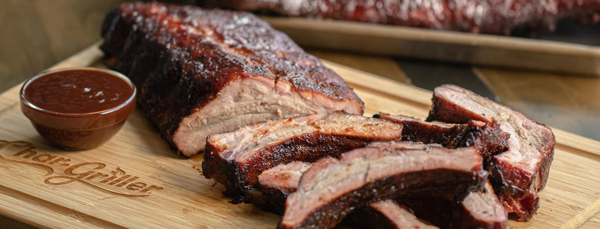 Offset Bbq Ribs Perfect Ribs: 3-2-1 Method on an Offset Smoker Grill - Char-Griller