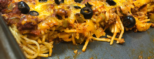 Smoked Baked Spaghetti