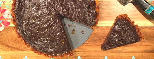 Salted Caramel Chocolate Tart