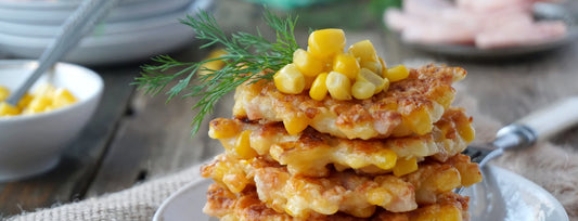 Griddled Corn Fritters