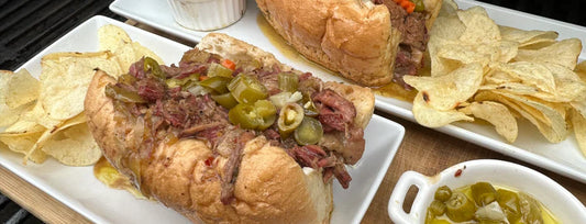 Smoked Chicago Style Italian Beef