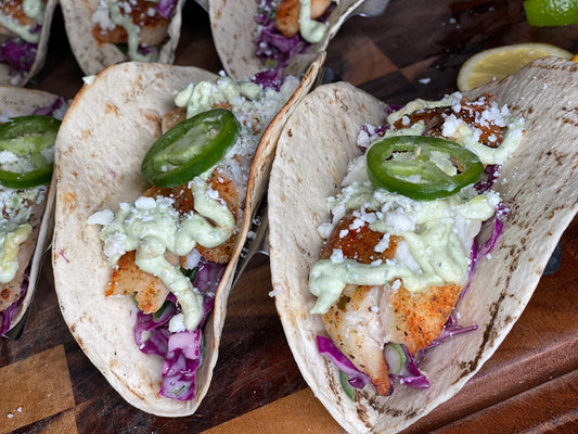 Triple-Play Tilapia Tacos