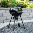 22-inch Kettle Charcoal Grill, Lump Charcoal, and Fire Starters Bundle