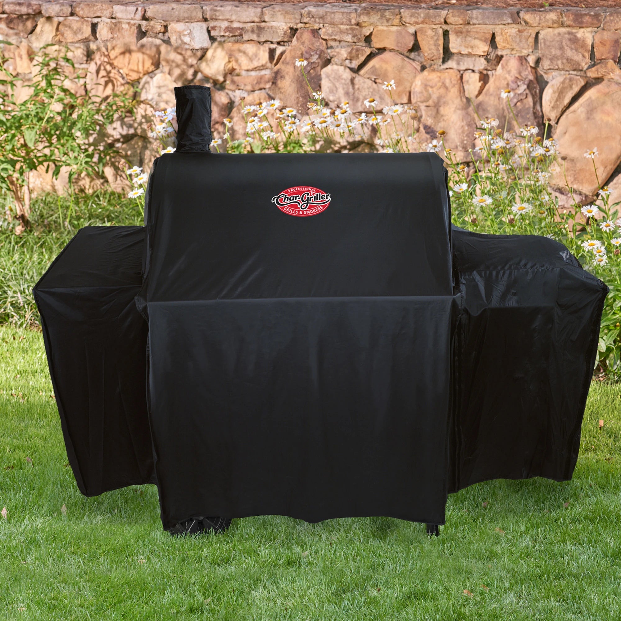 Char-Griller Barrel Grill and Offset Smoker Cover