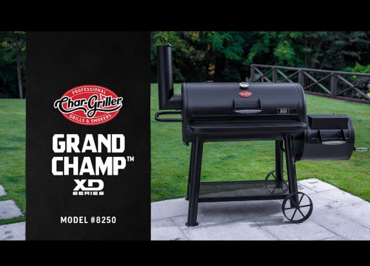 Char-Griller Grand Champ XD ahumador de offset