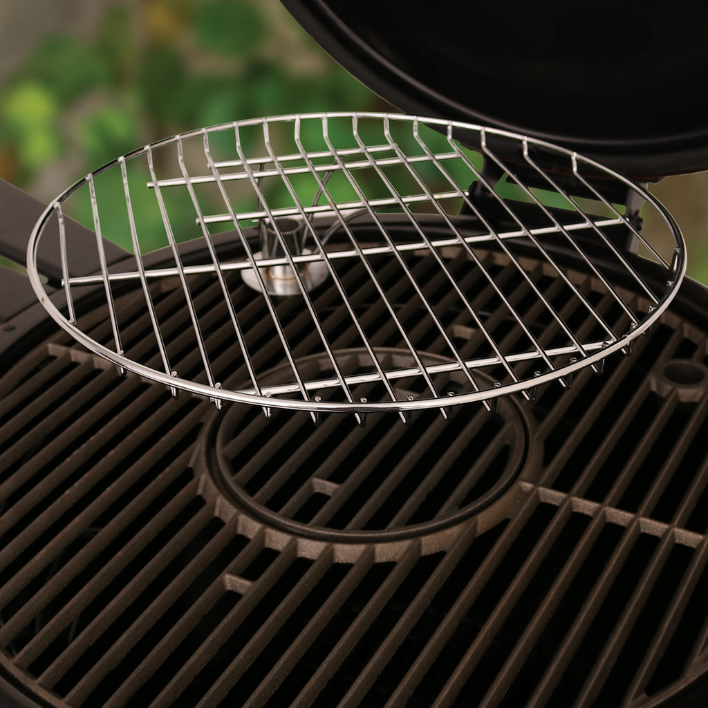 Hongso Griglie rotonde in acciaio inox 304 da 49,5 cm per barbecue in ceramica Akorn Kamado, Pit Boss K24, Louisiana Grills K24, Char-Griller 16620 e altre griglie a carbone da 50,8 cm Hongso Griglie rotonde in acciaio inox 304 da 49,5 cm per barbecue in ceramica Akorn Kamado, Pit Boss K24, Louisiana Grills K24, Char-Griller 16620 e altre griglie a carbone da 50,8 cm