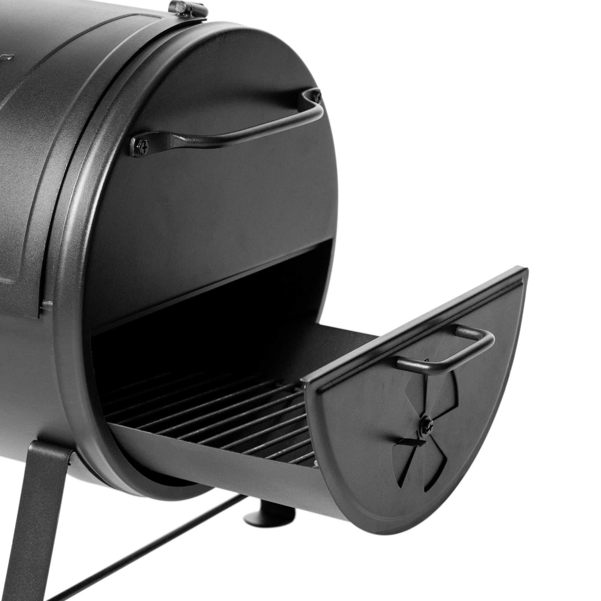 Char-Griller Portable Charcoal Grill and Side Fire Box