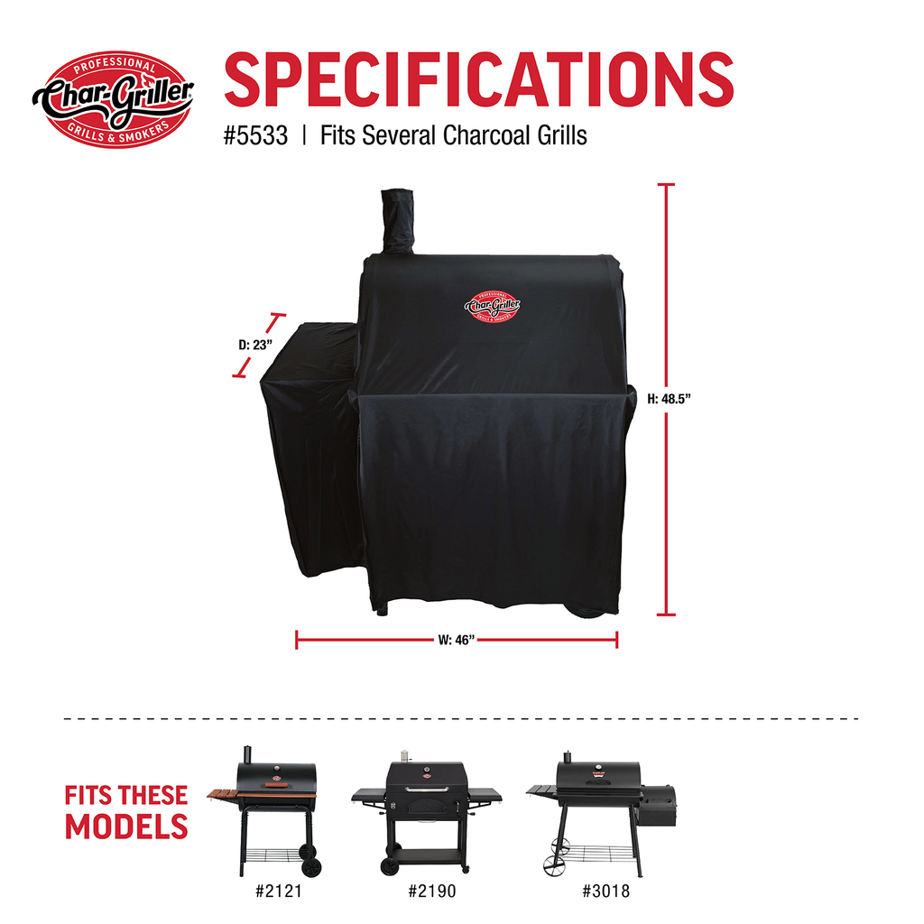 Char Griller Grill Cover Char-Griller® Universal Grill Cover