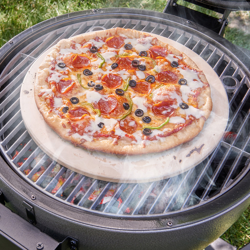 Pizza Stone Weber Kettle Pizza Recipe Homemade Pizza Can I Use A