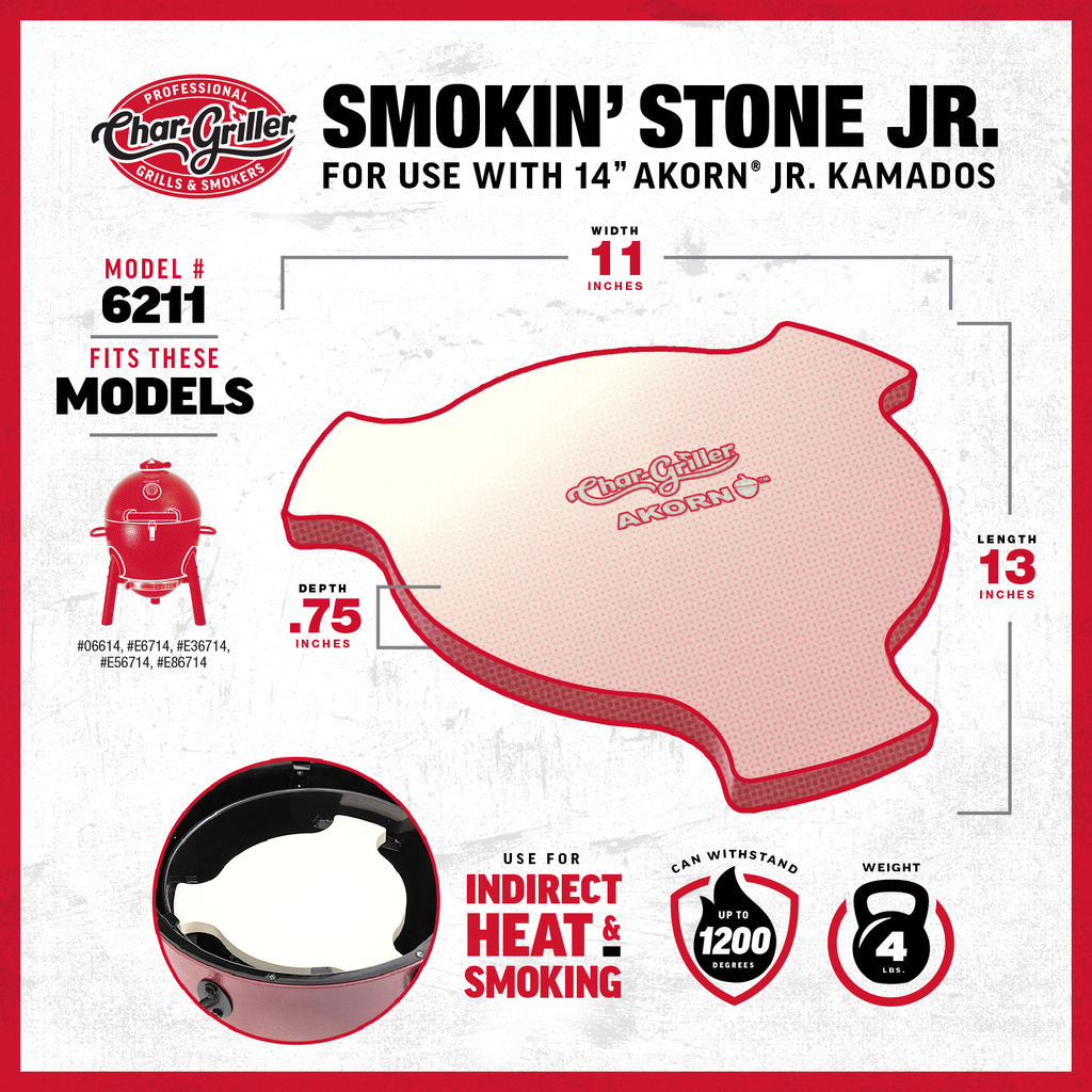 AKORN® Jr. Smokin' Stone - Char-Griller