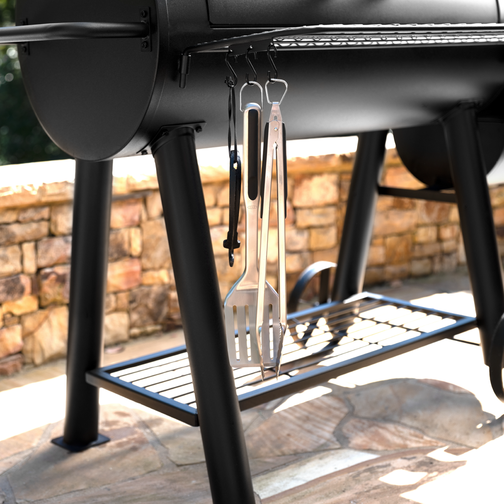 Competition Pro Offset Smoker Charcoal Grill Char Griller