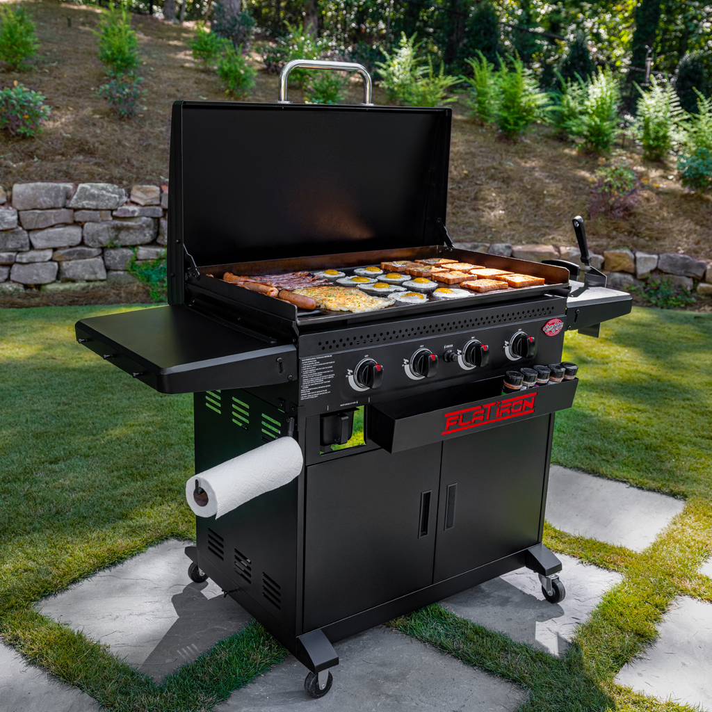 Flat gas grill online