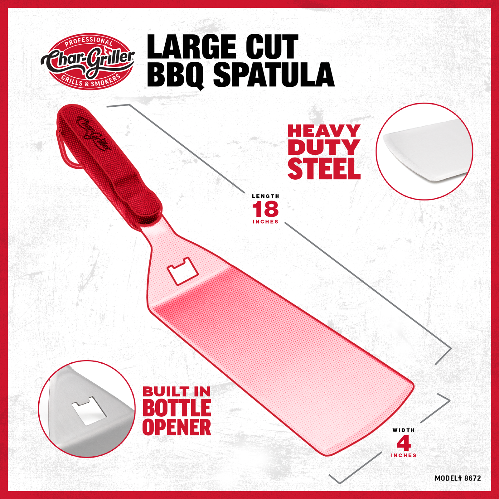 Large Cut BBQ Spatula