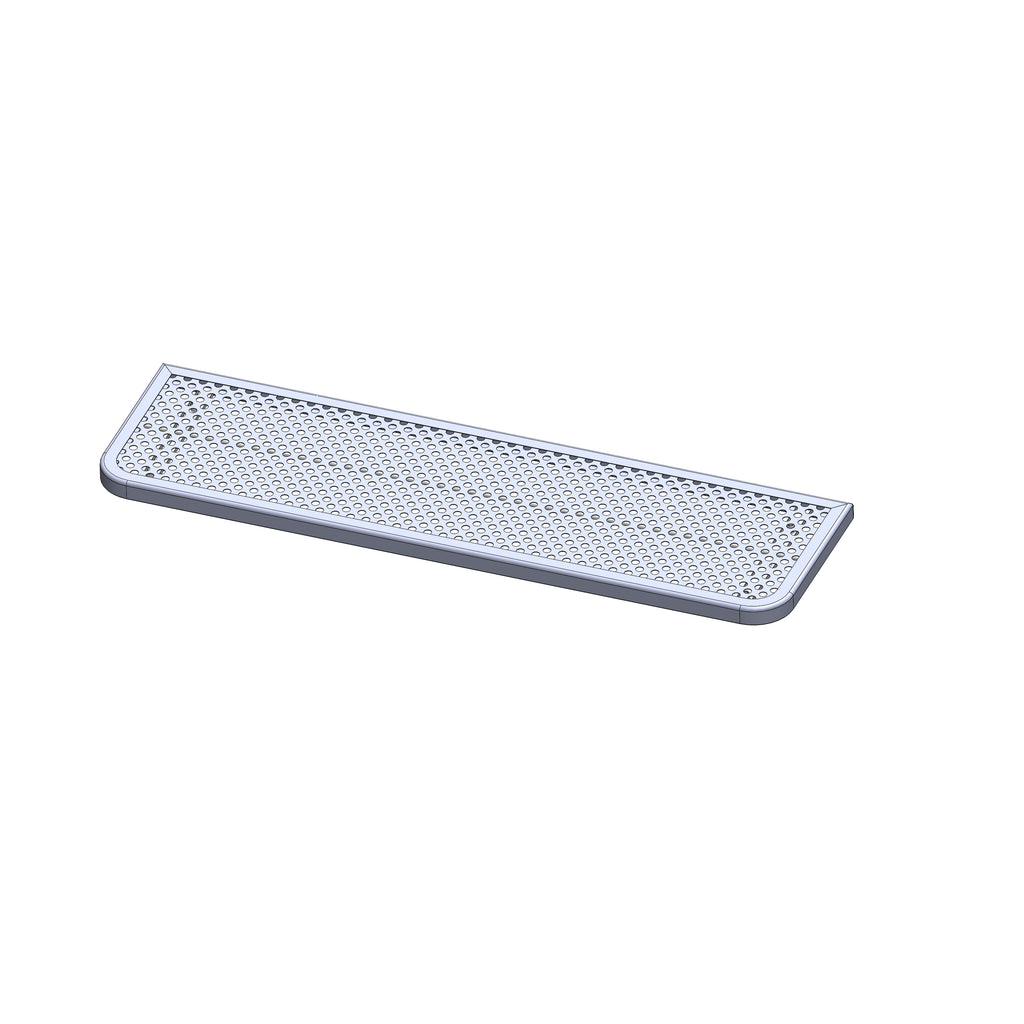 FRONT METAL SHELF PERFORATED - (3724)